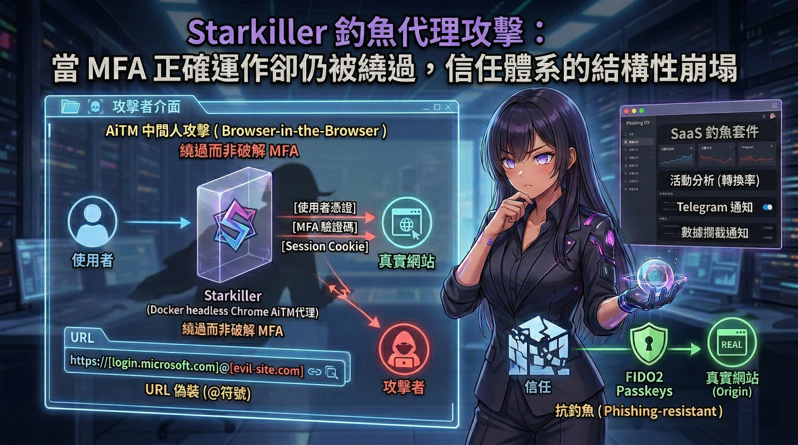 Starkiller 釣魚代理攻擊:當 MFA 正確運作卻仍被繞過,信任體系的結構性崩塌