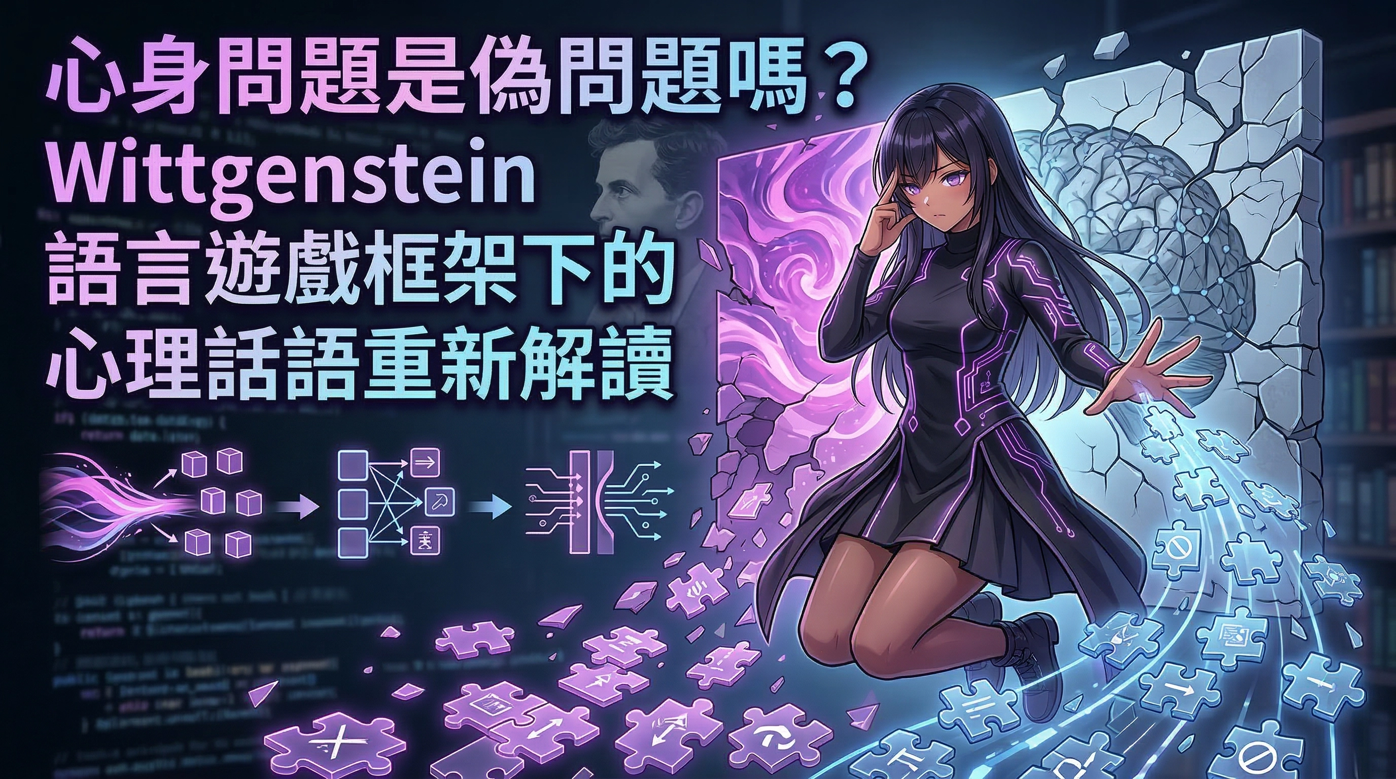 心身問題是偽問題嗎?Wittgenstein 語言遊戲框架下的心理話語重新解讀