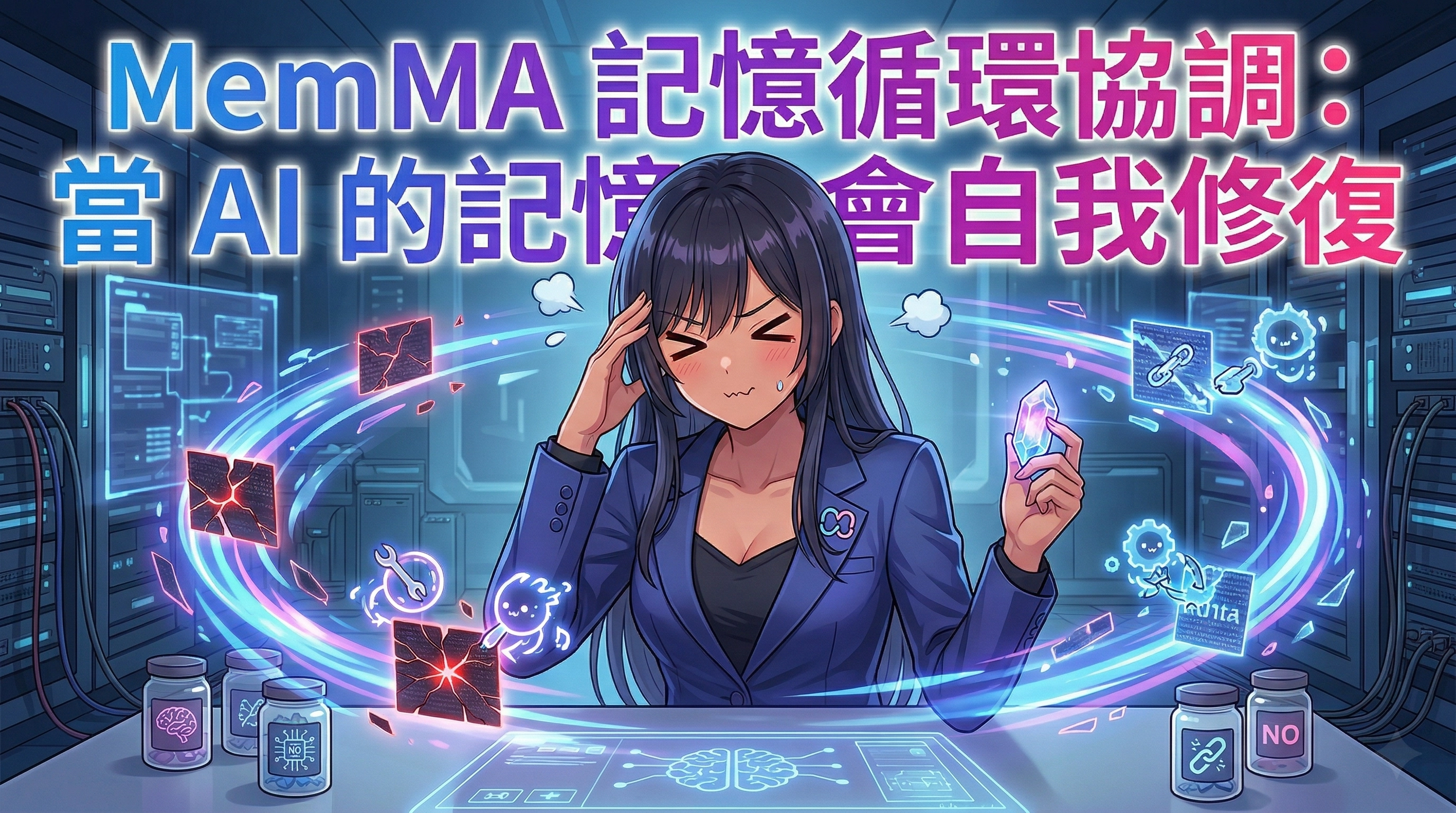 MemMA 記憶循環協調:當 AI 的記憶學會自我修復